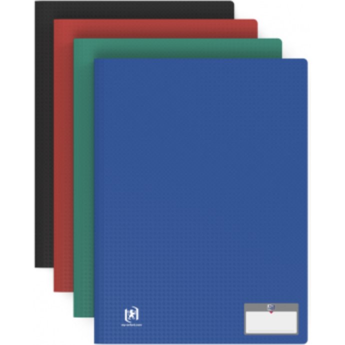 Protège-documents Oxford Memphis A4 160 vues / 80 pochettes couverture polypro