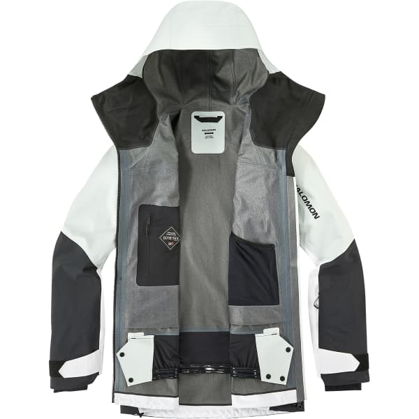 Veste de ski SALOMON MOON PATROL GORE-TEX JKT W MISTY BLUE/WHITE