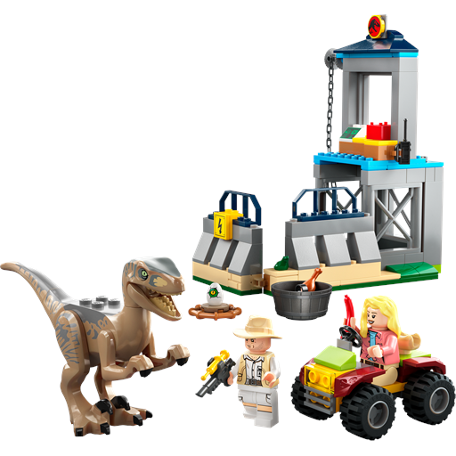 LEGO Jurassic World Velociraptor-Flugt 76957