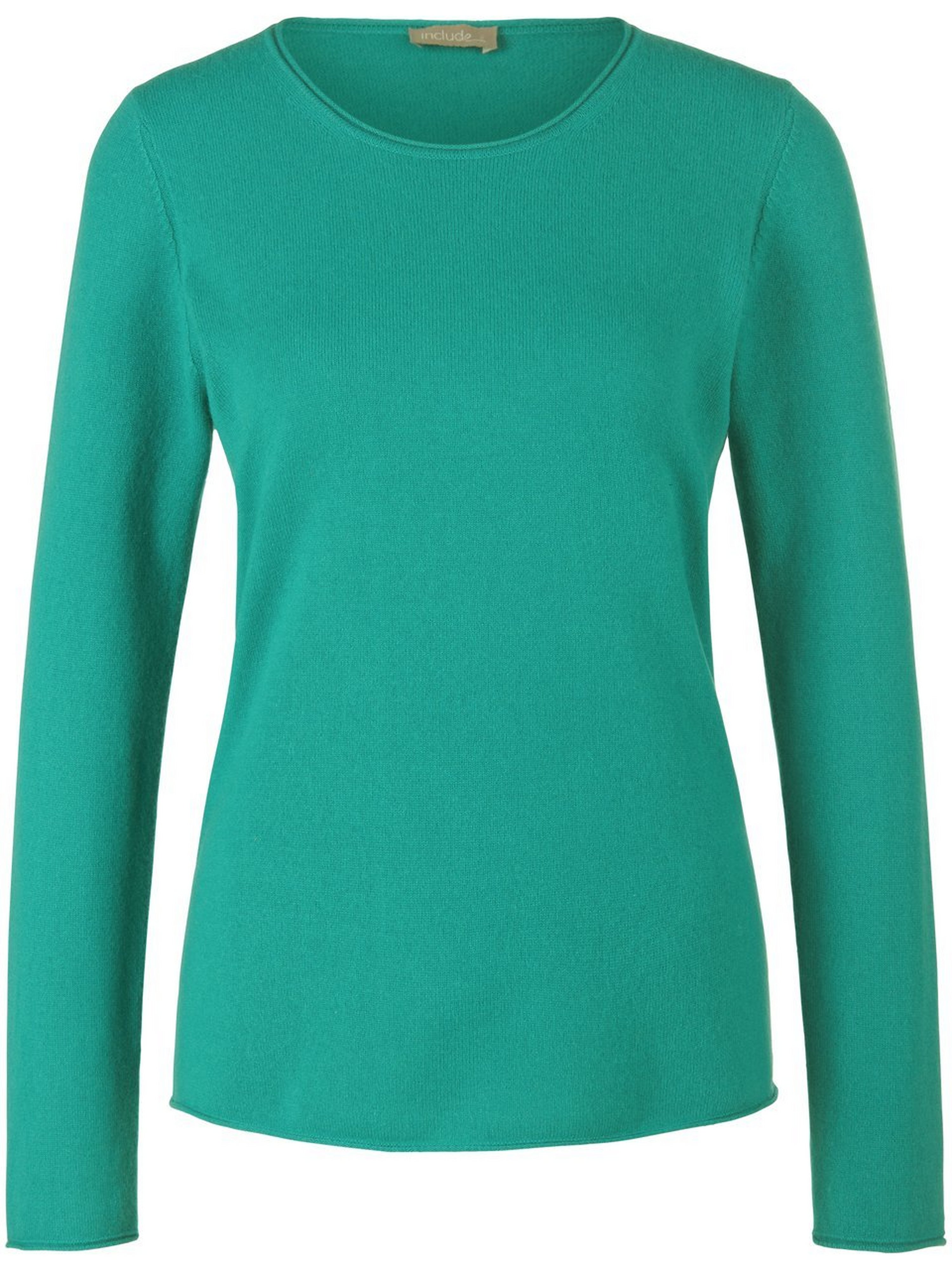 Rundhals-Pullover aus 100% Kaschmir