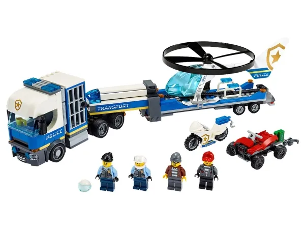 LEGO City 60244 Politihelikoptertransport