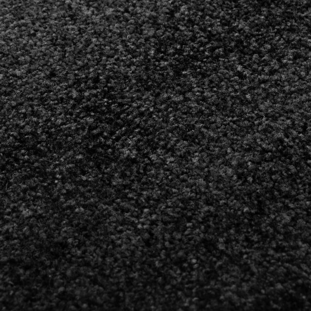 Paillasson lavable noir 120x180 cm