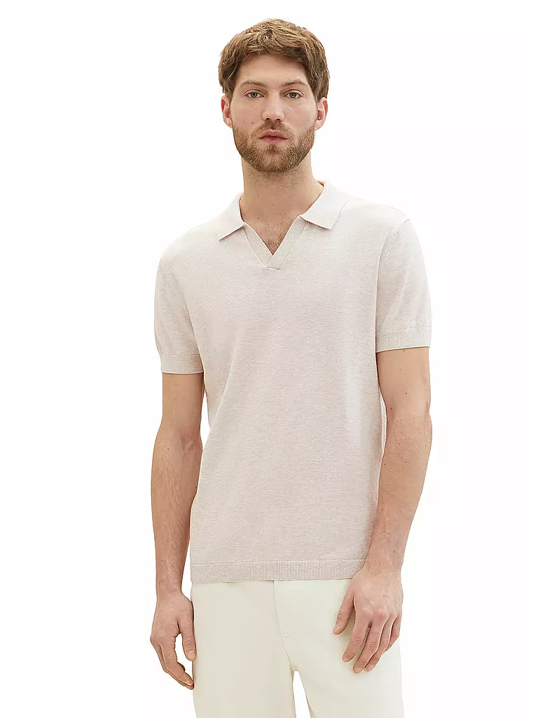 TOM TAILOR Poloshirt beige