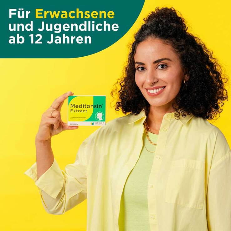 Meditonsin Extract pflanzliche Erkältungstabletten, 20 St