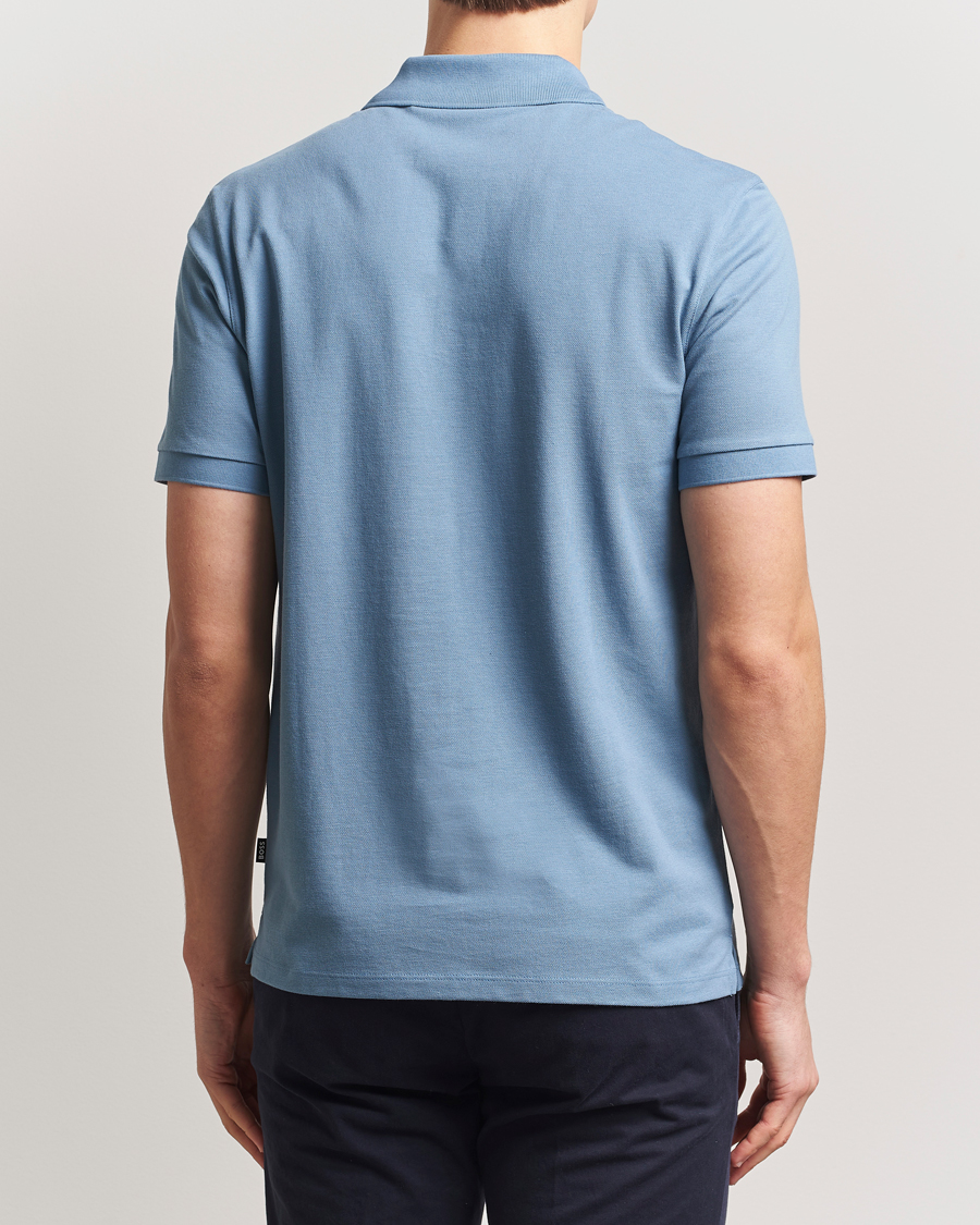 BOSS BLACK Pallas Polo Light Blue