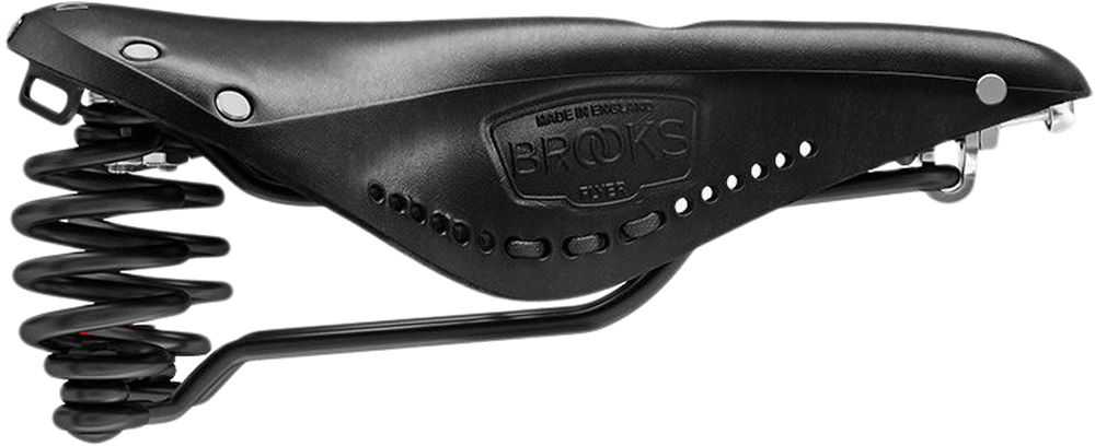 Brooks Flyer Carved Sattel black kaufen | Bike-Discount