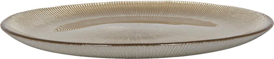 Ontbijtbord Aurora goud D 21 H 1,5 cm