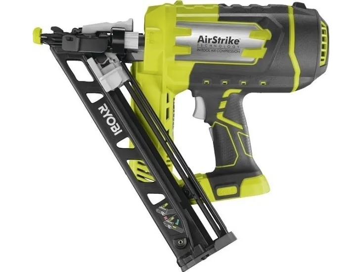 Ryobi R15GN18-0, Sømpistol, Vinklet magasin, Gul, 2,4 cm, 6,4 cm, Batteri