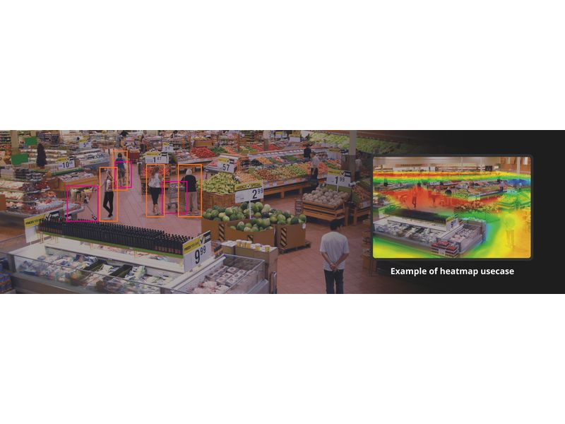 Hanwha Vision Videoanalyse AIA-C01RET Retail & Business KI- Nutzen Sie das Potenzial Ihres Geschäfts mit dem Retail & Business AI-Paket