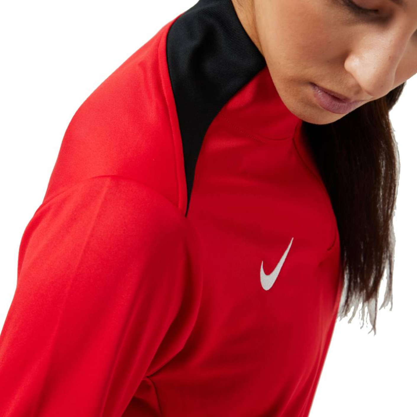 Nike Dri-FIT Academy Pro 24 Trainingstrui 1/4-Zip Dames Rood Wit