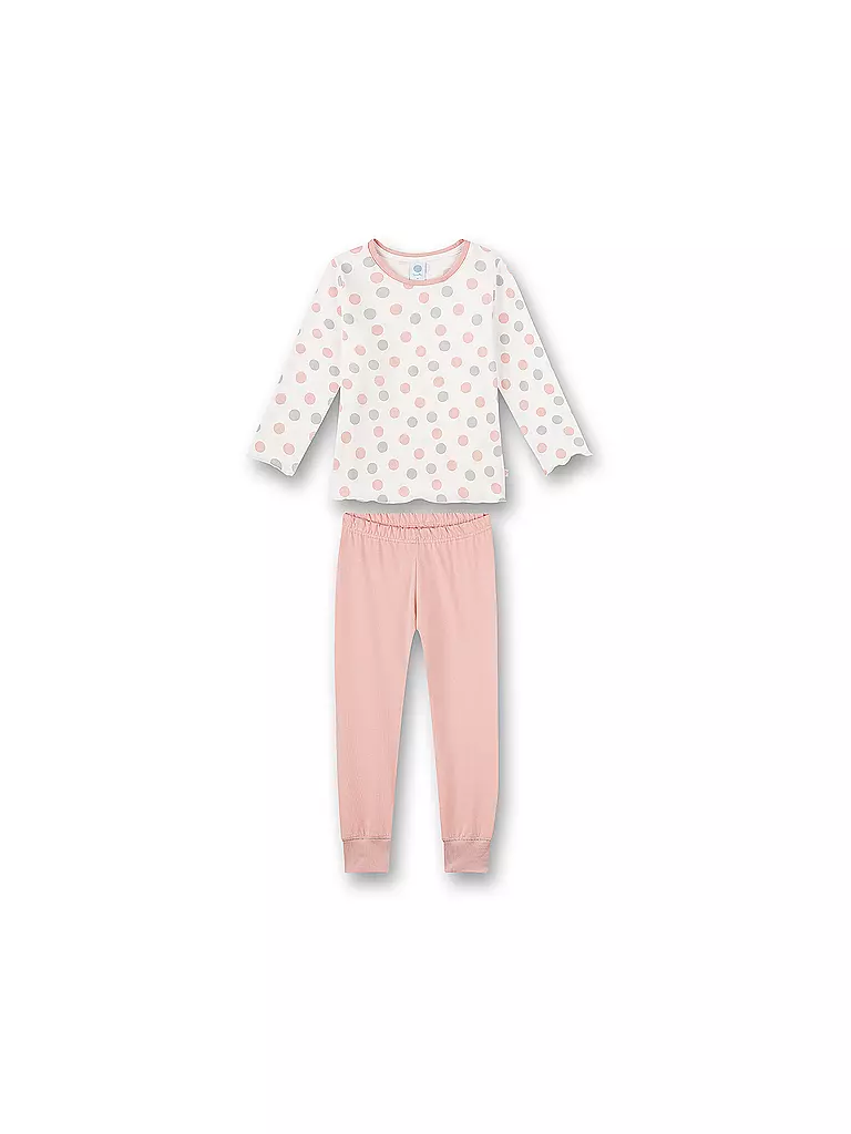 SANETTA Mädchen Pyjama creme