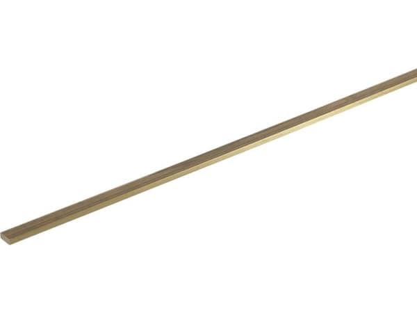 Messing Flat Profil (L x B x H) 500 x 2,5 x 1 mm 1 stk.
