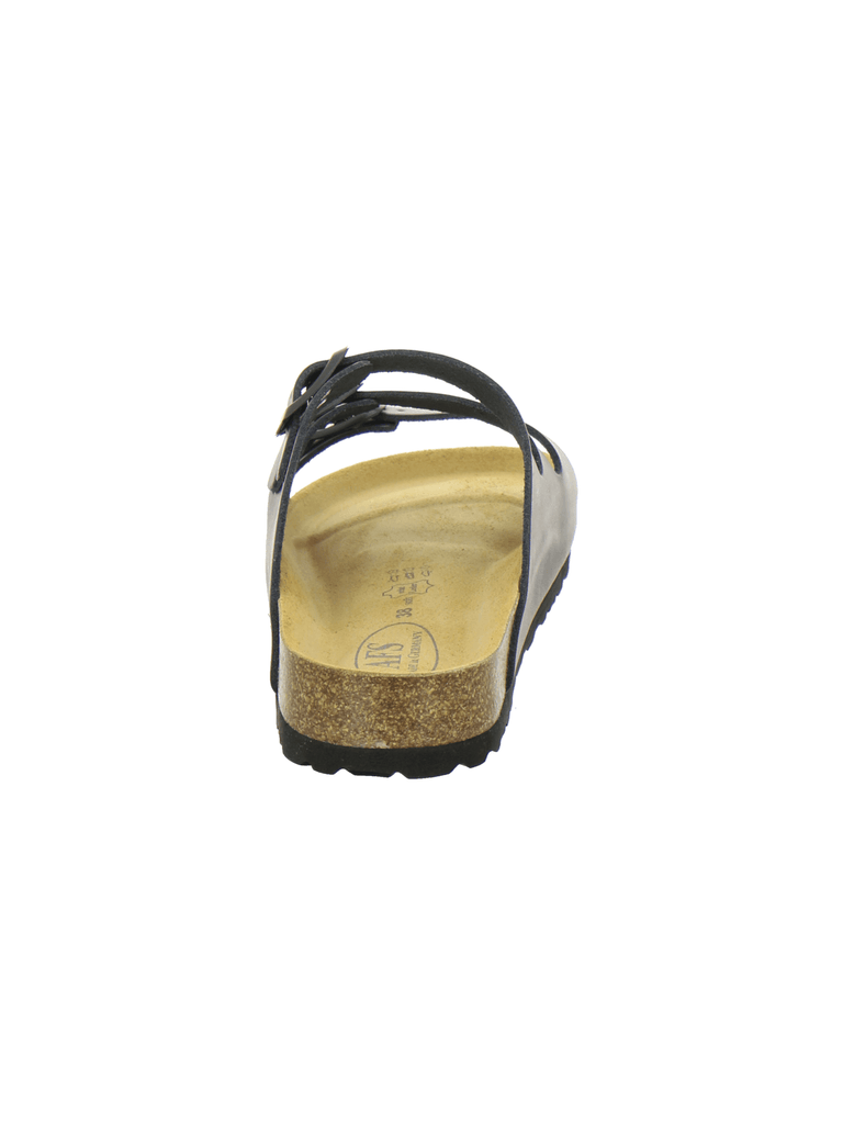 Pantoletten Herren Leder navy