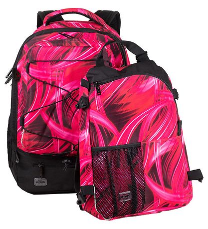 Jeva Skoletaske - Supreme - Pink Lightning