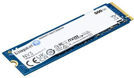 Kingston NV3 500GB - PCIe 4.0 NVMe SSD