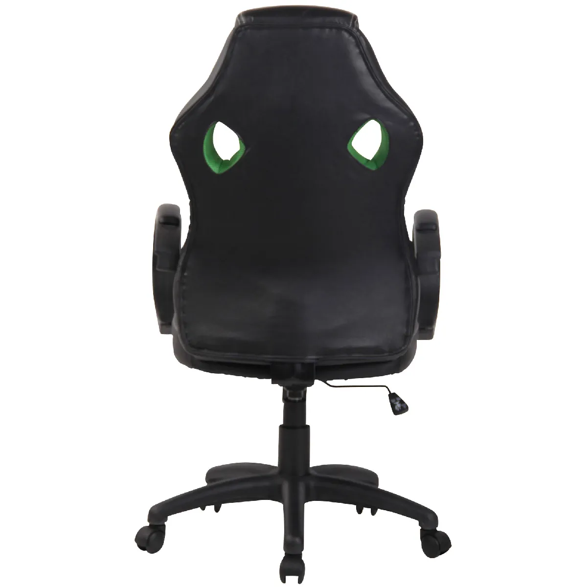decoshop26 Fauteuil de bureau PVC vert