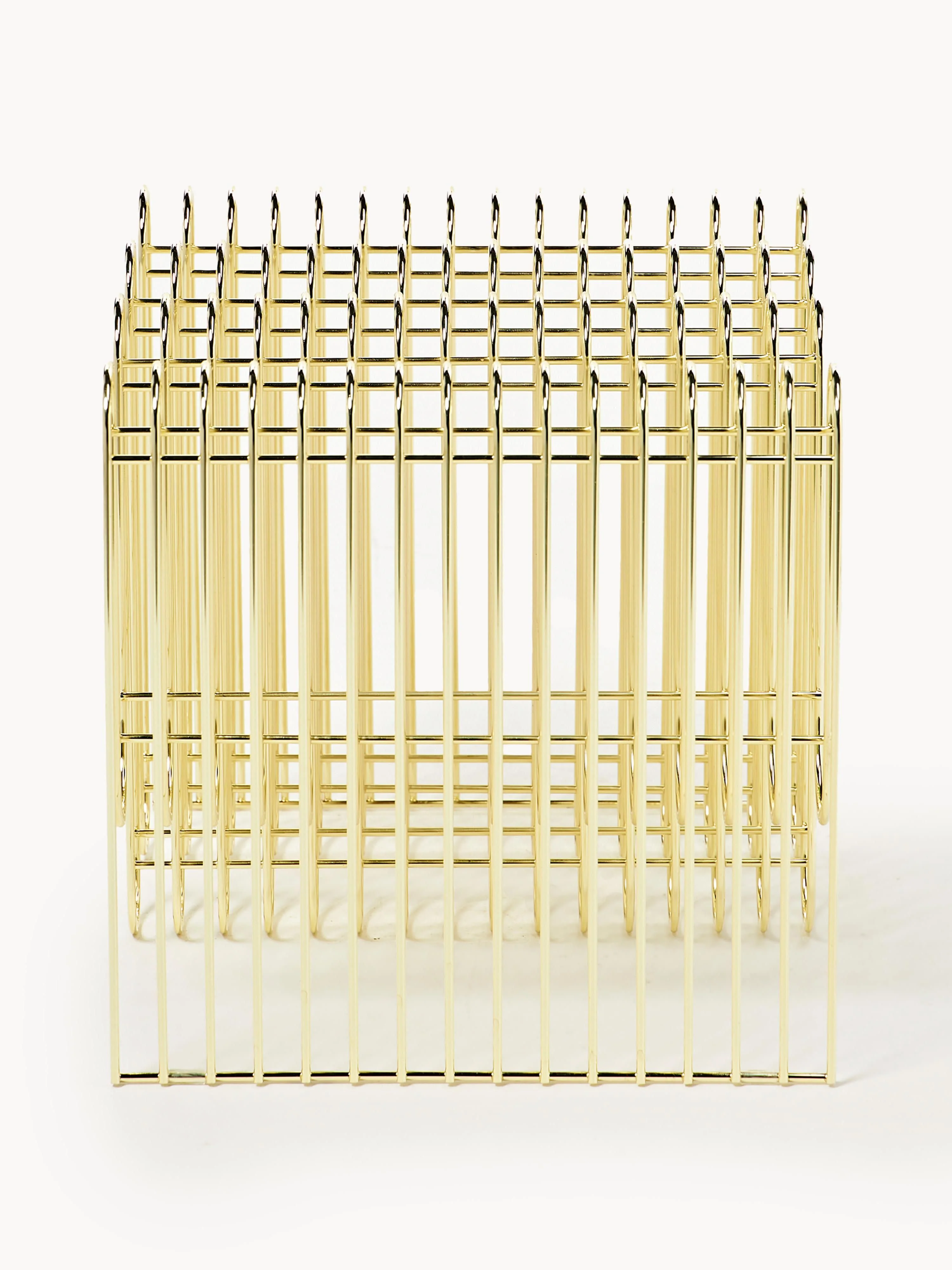 Metalen tijdschriftenhouder Curva