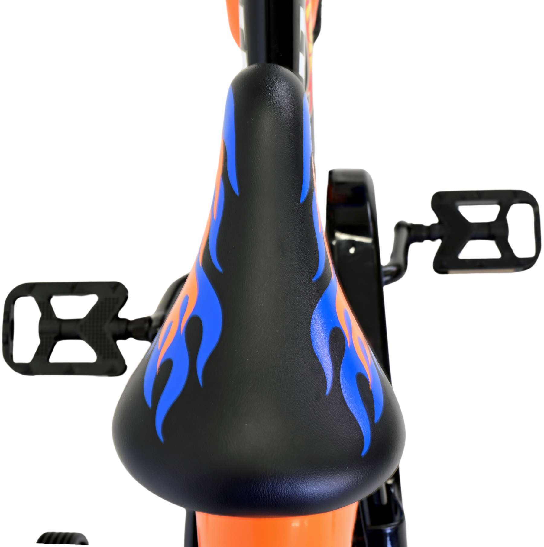 Kinderfahrrad Hot Wheels für Jungen Schwarz Fahrrad 14 Zoll Kinderrad