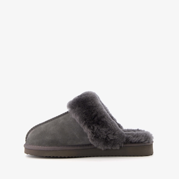 Hush Puppies suede dames pantoffels