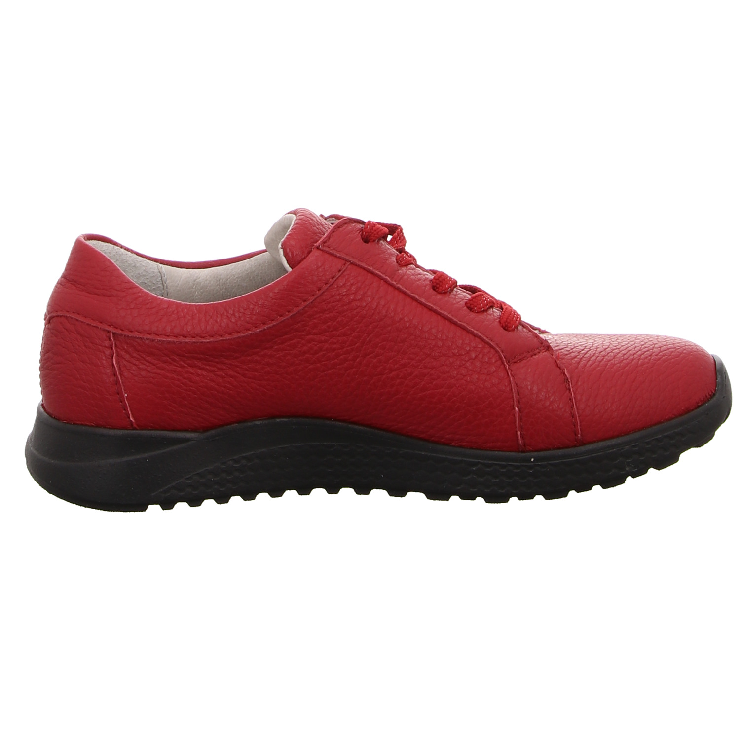 Waldläufer Schnürhalbschuh rot