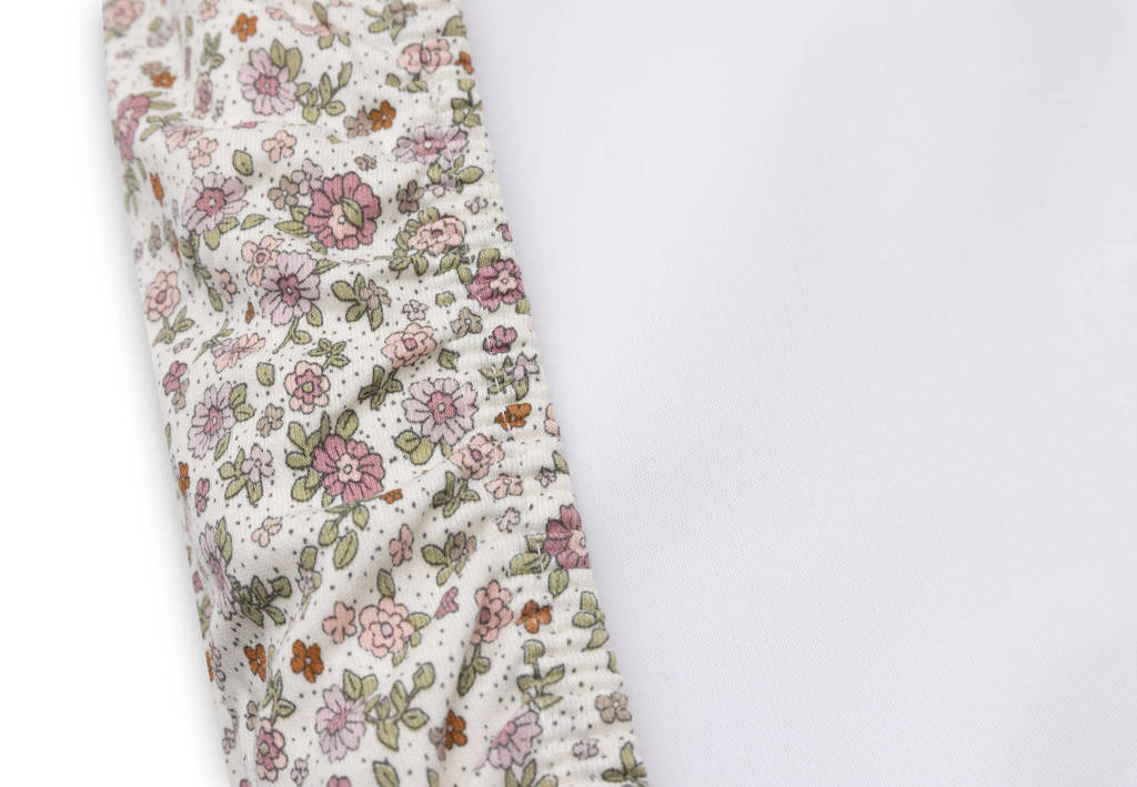aankleedkussenhoes Jersey 50x70cm Retro Flowers