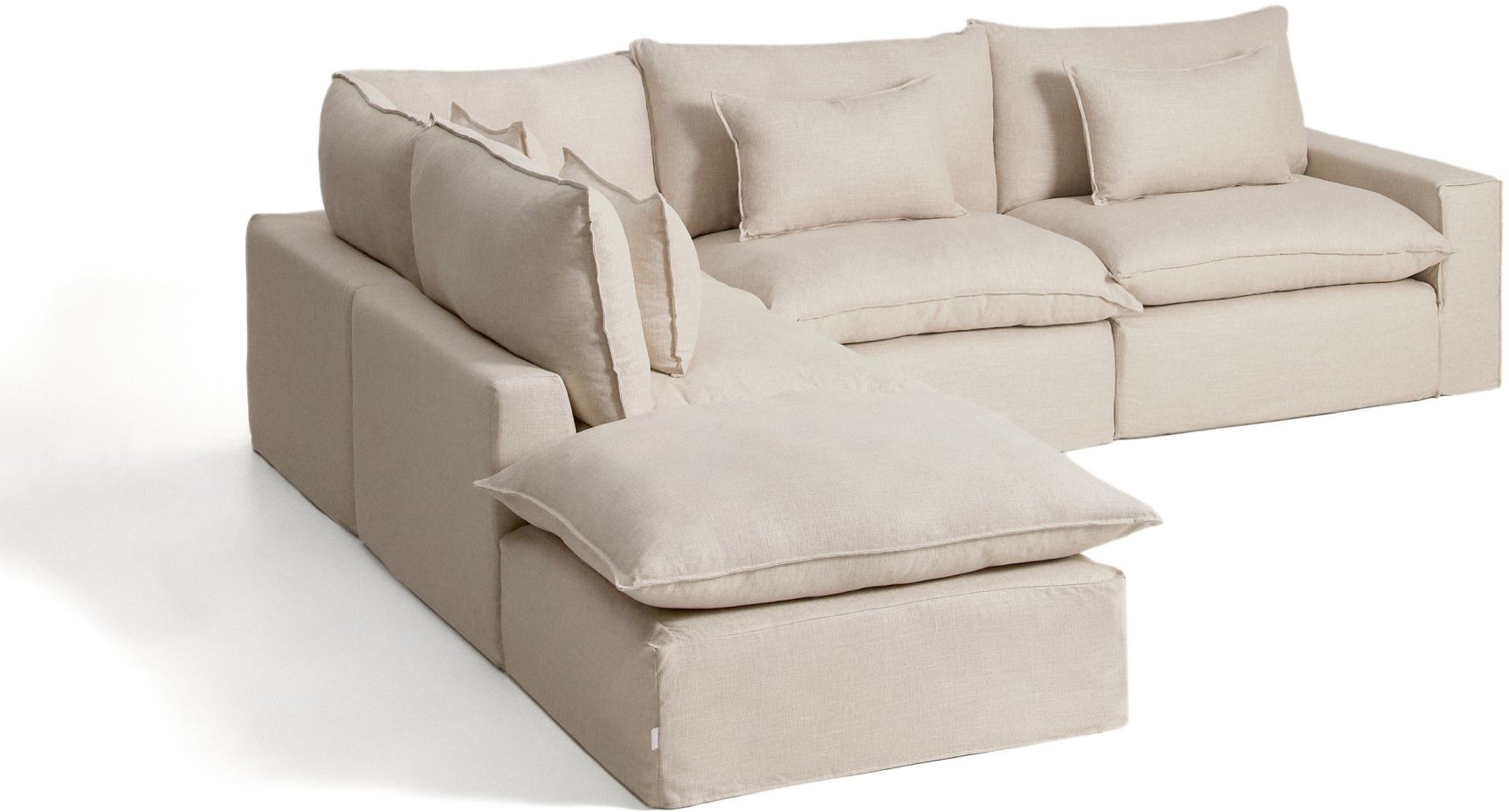 Kave Home Anarela Beige Hoekbank