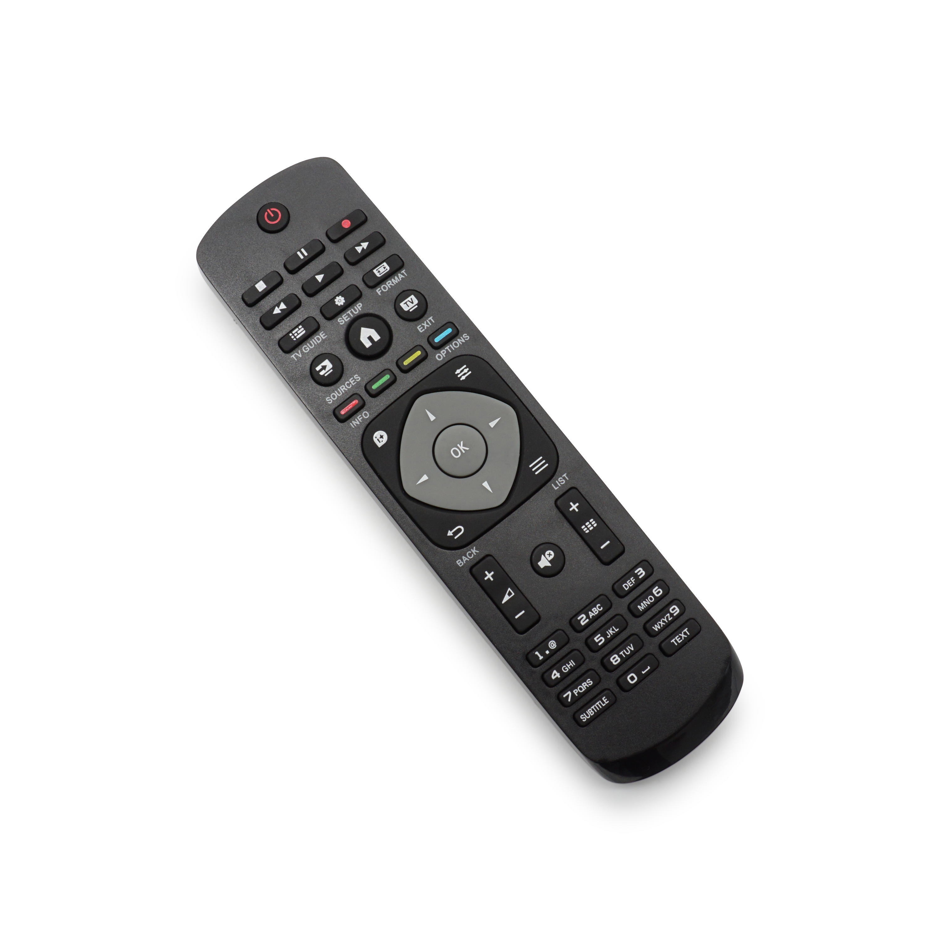 Universal Ersatz Fernbedienung mit 44 Tasten für Philips TV(LCD / LED / 3D) - Schwarz
