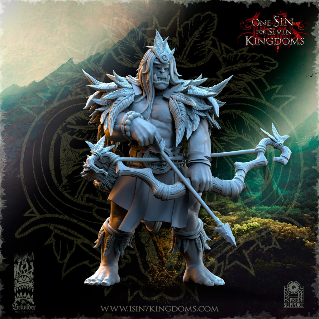 The Beholder Miniatures - Orcs - Archers