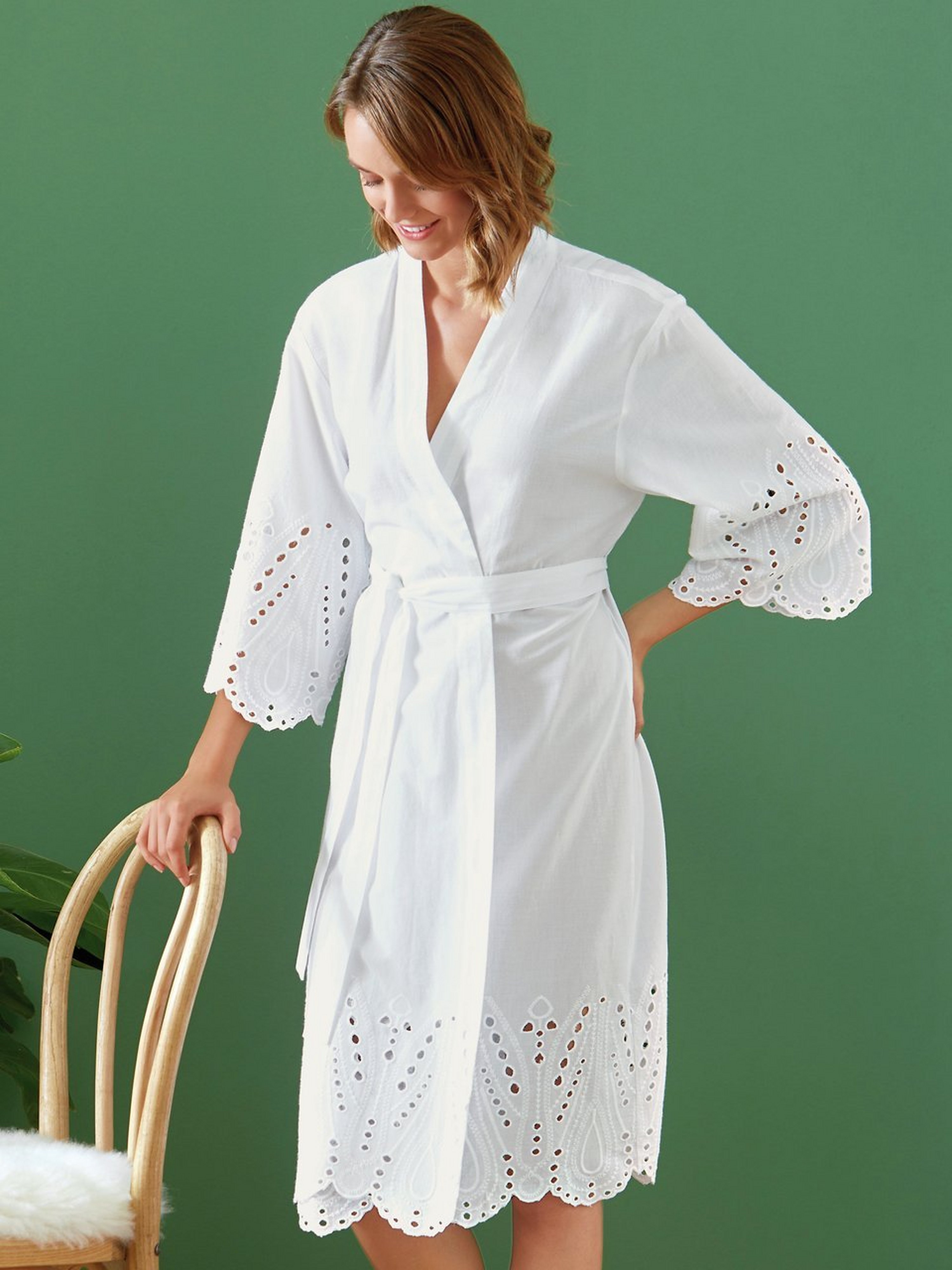 Kimono mit 3/4-Arm