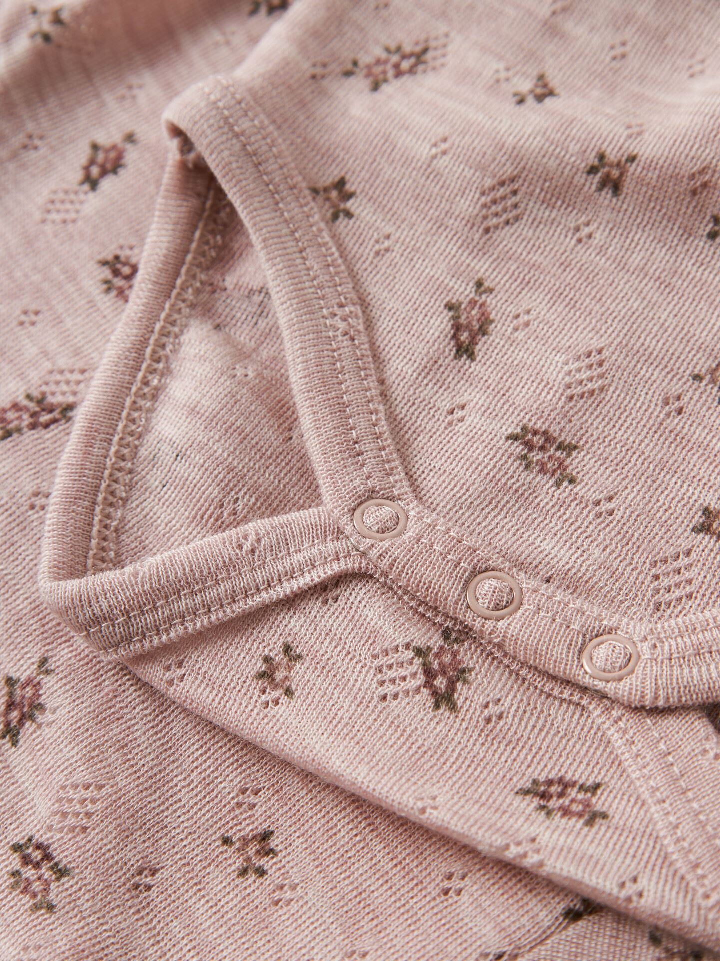 Wang Wool Needle Long Sleeve Body