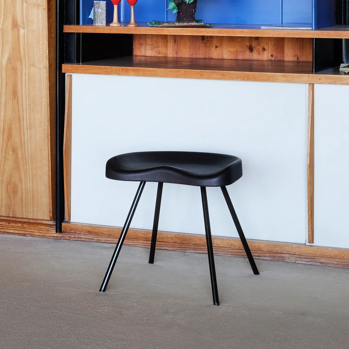 Vitra - Tabouret 307 Hocker, Eiche dunkel