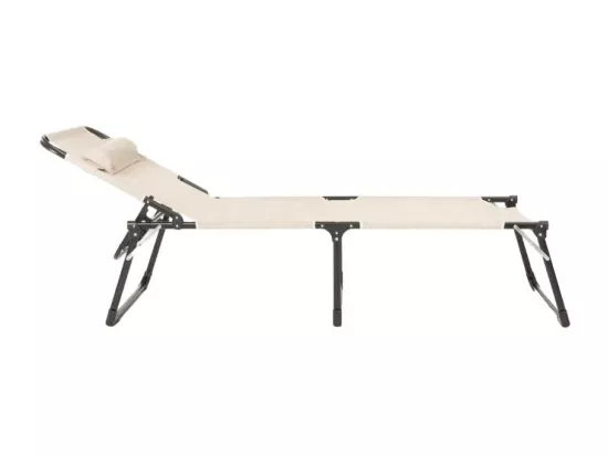 Bain de soleil pliant en aluminium transat de plage PINNACLE