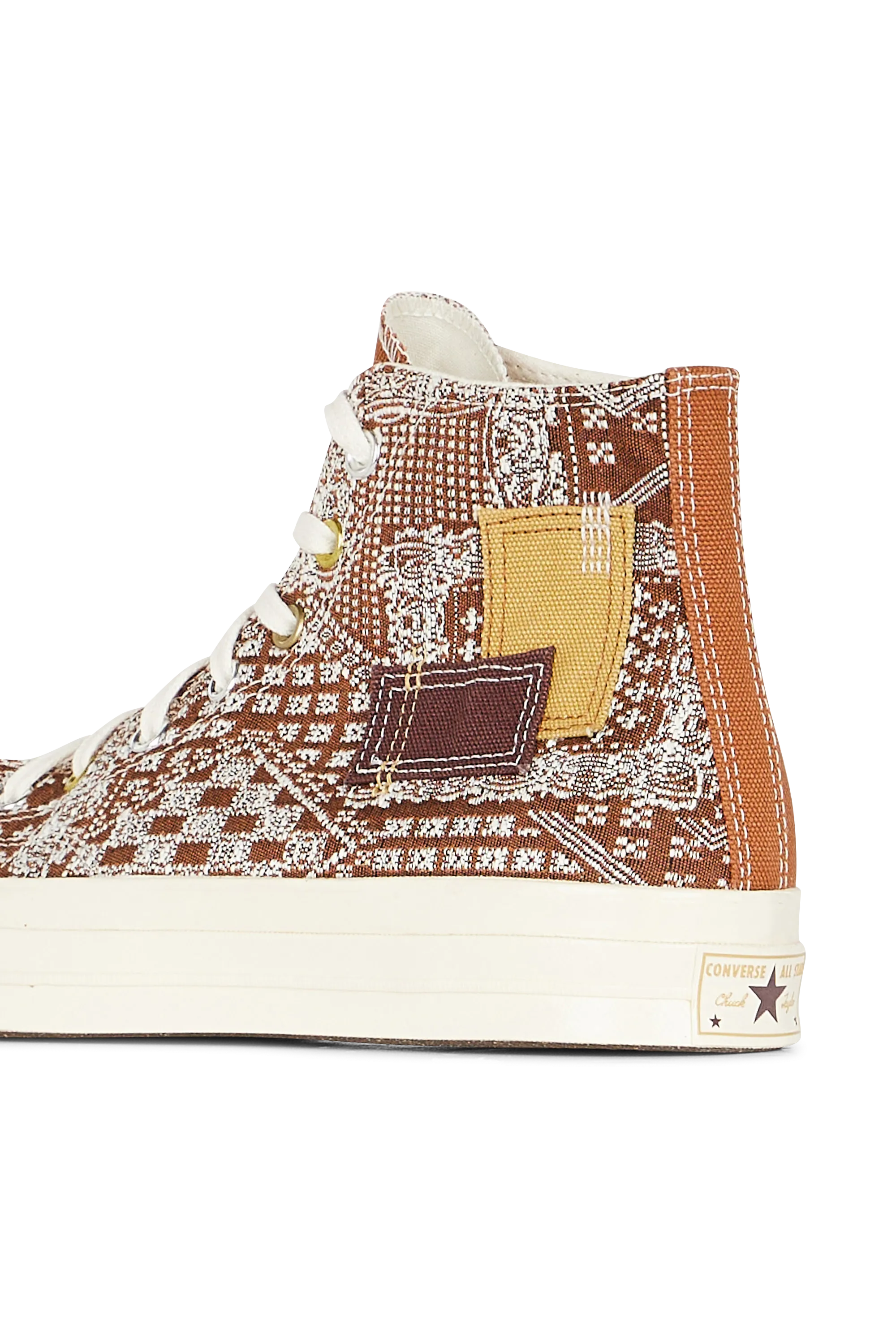 CONVERSE Baskets  CHUCK 70 PATCHWORK Marron