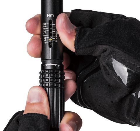 TORQ STICK 4-20Nm Drehmomentschlüssel inkl. Bit-Set 9tlg.  schwarz  4-20NM