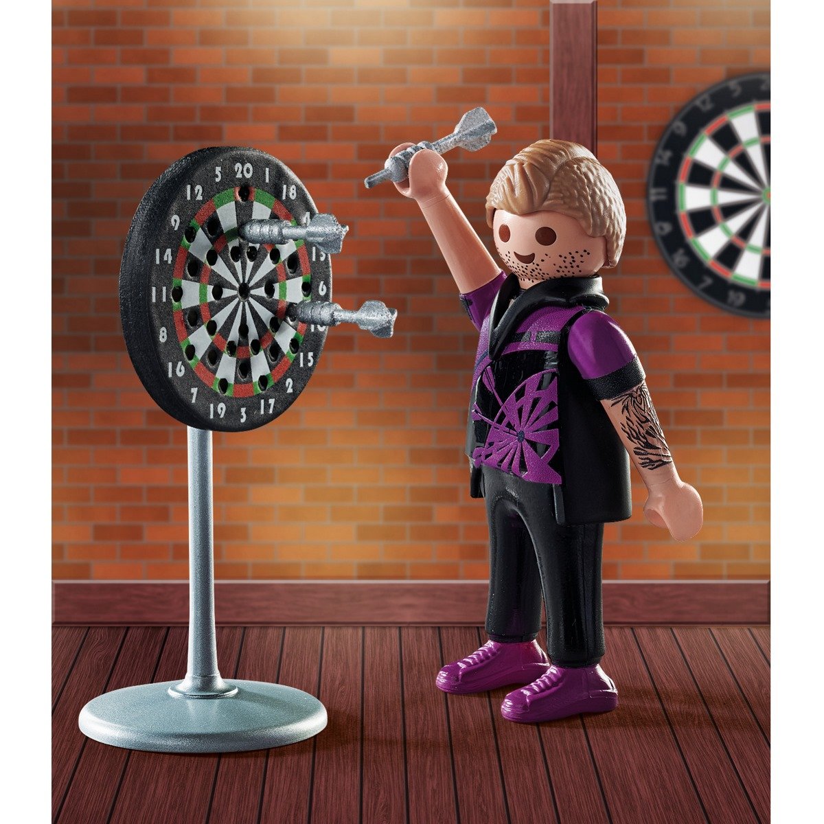 Joueur de fléchettes Playmobil Spécial Plus 71165