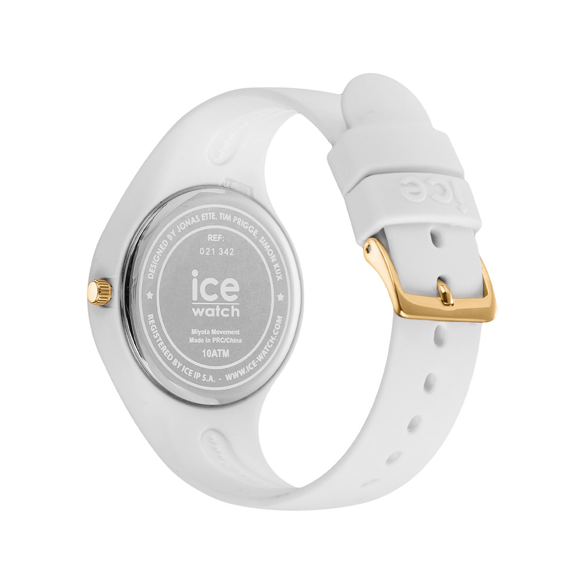 Montre ICE WATCH ice cosmos femme bracelet silicone blanc