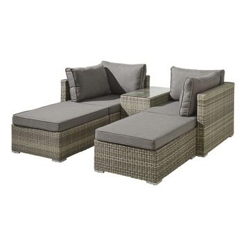 Loungeset Santiago Antraciet