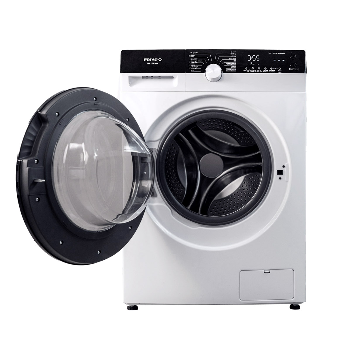 Friac wasmachine WA12A140 - 12kg - 1400T/min - Energieklasse A