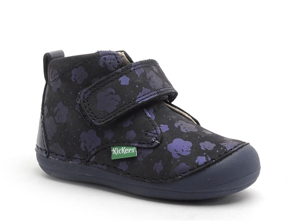 Kickers boots bottine bebe sabio fille bleu