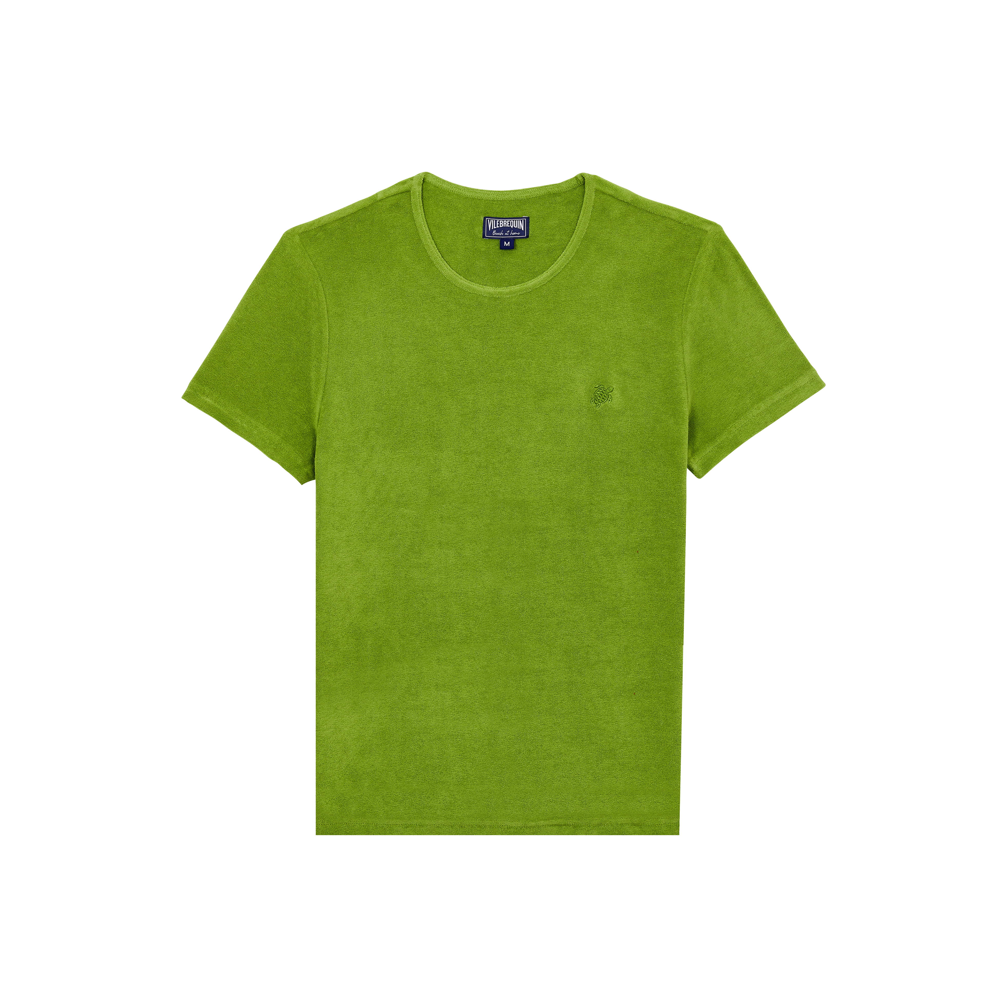 T-shirt col rond en éponge