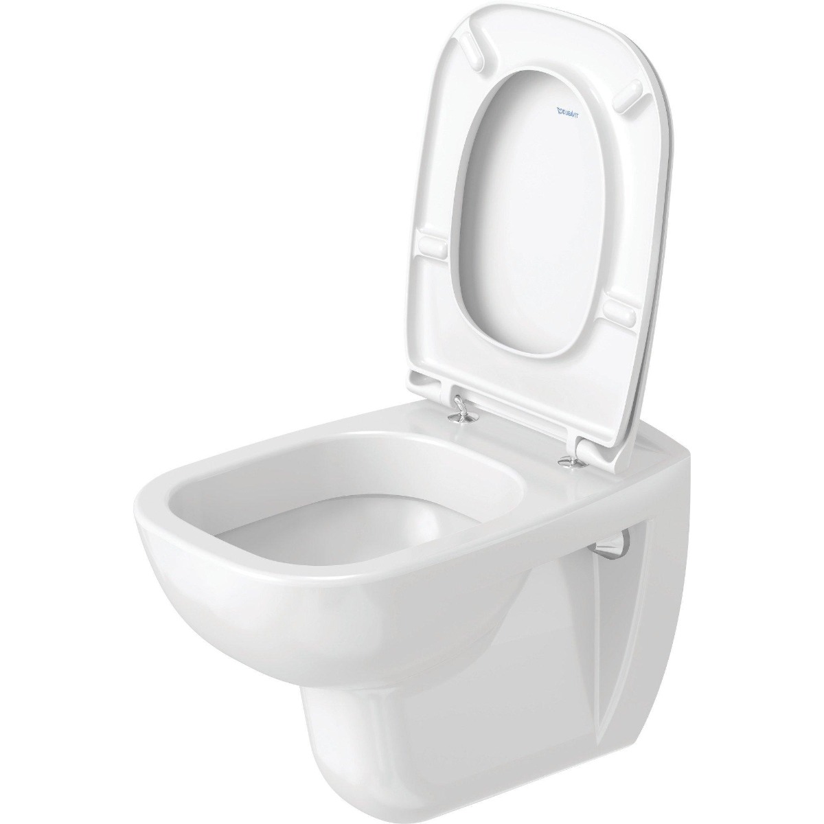 Duravit D-Code toiletzitting duroplast wit glans