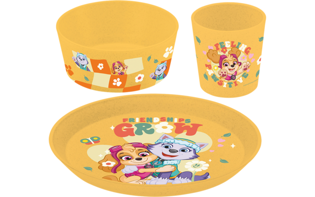 Koziol Connect Paw Patrol Geschirr-Set 3-tlg.