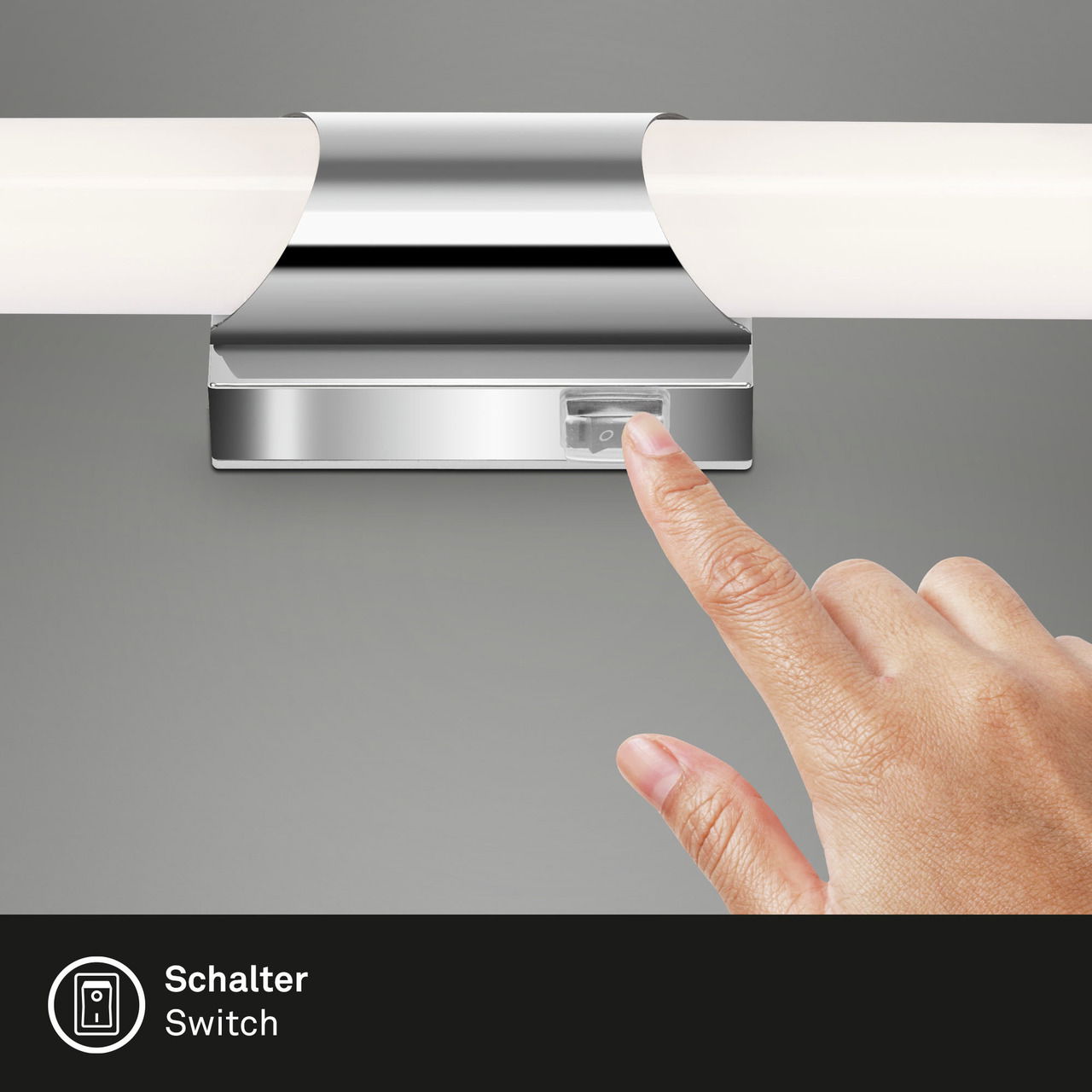 Briloner LED-Badleuchte KLAK