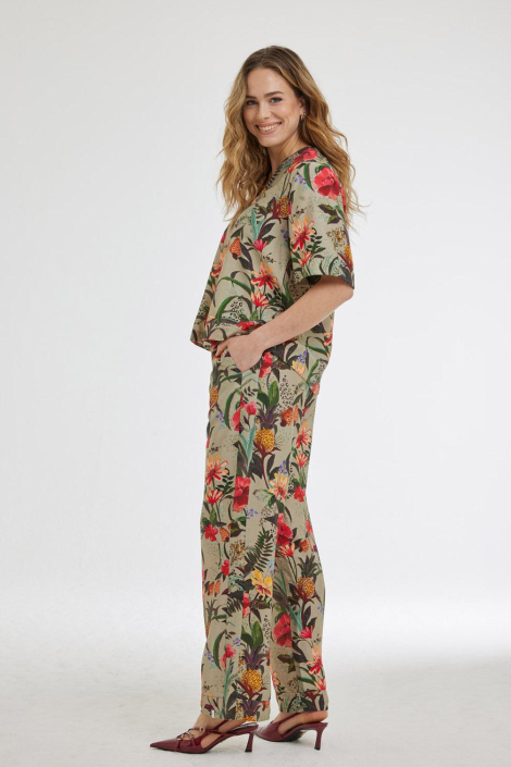 DIDI groene dames blouse