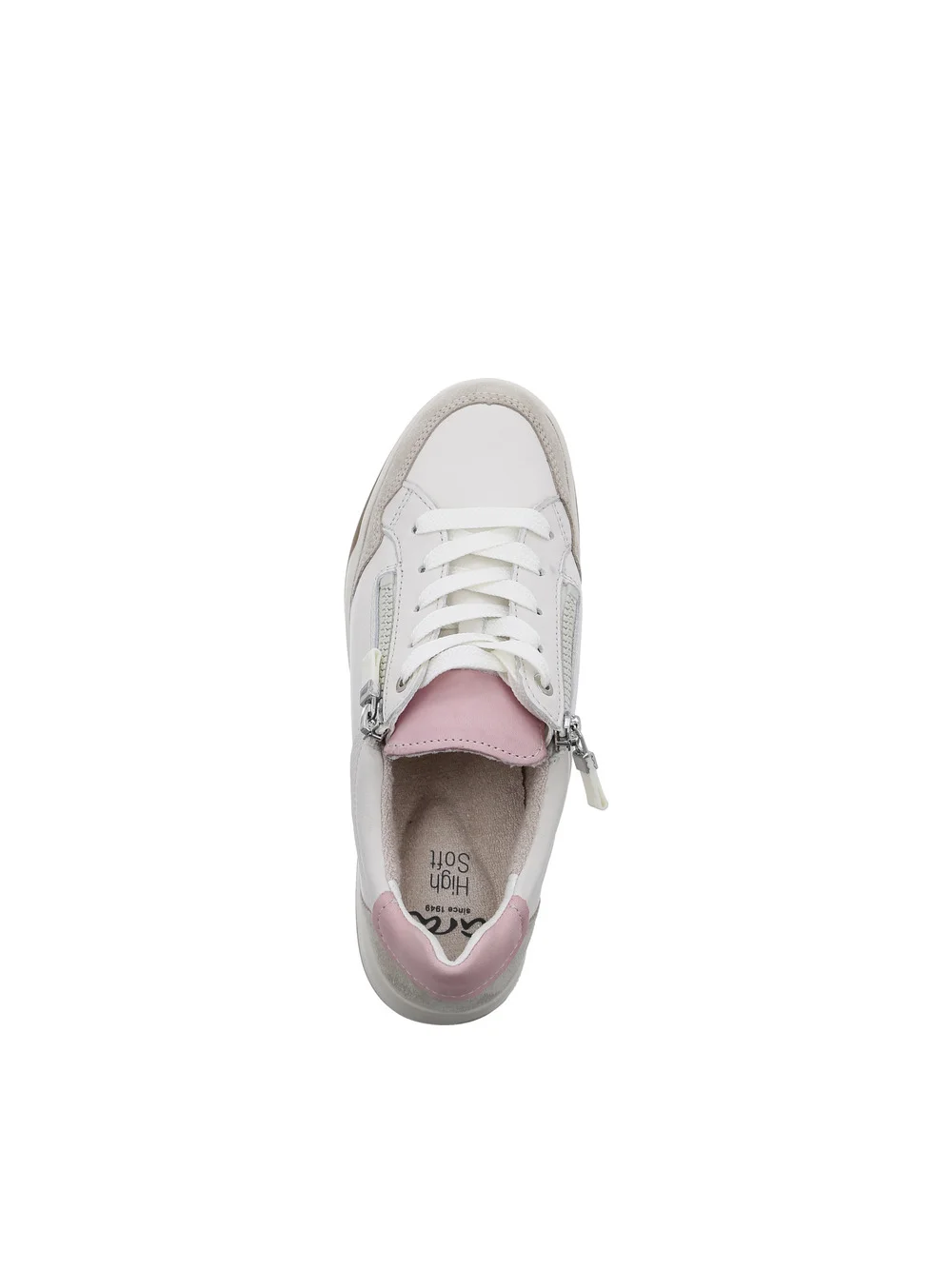 Schnürschuh Rom shell cream