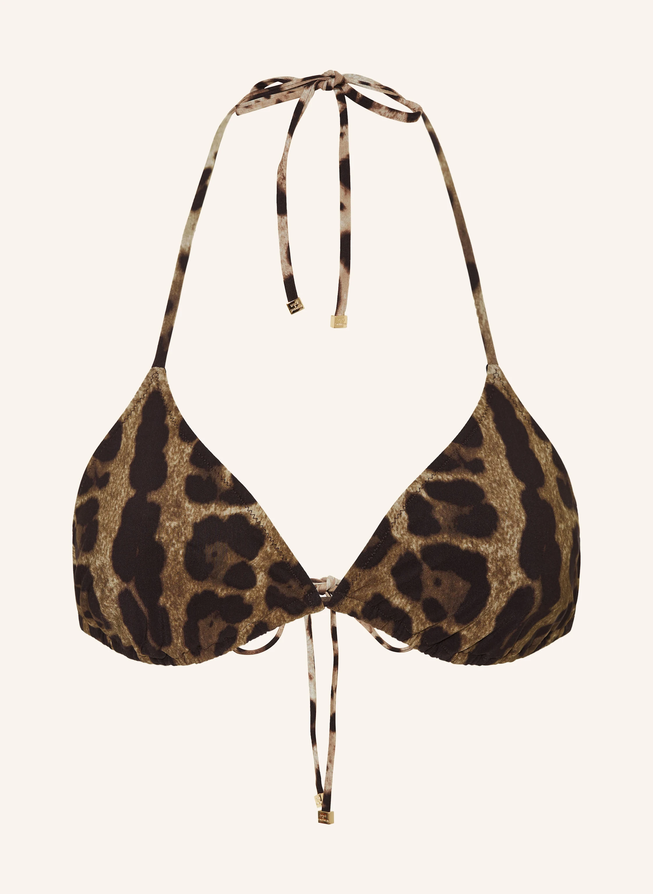 DOLCE & GABBANA Triangel-Bikini-Top LEO NEW