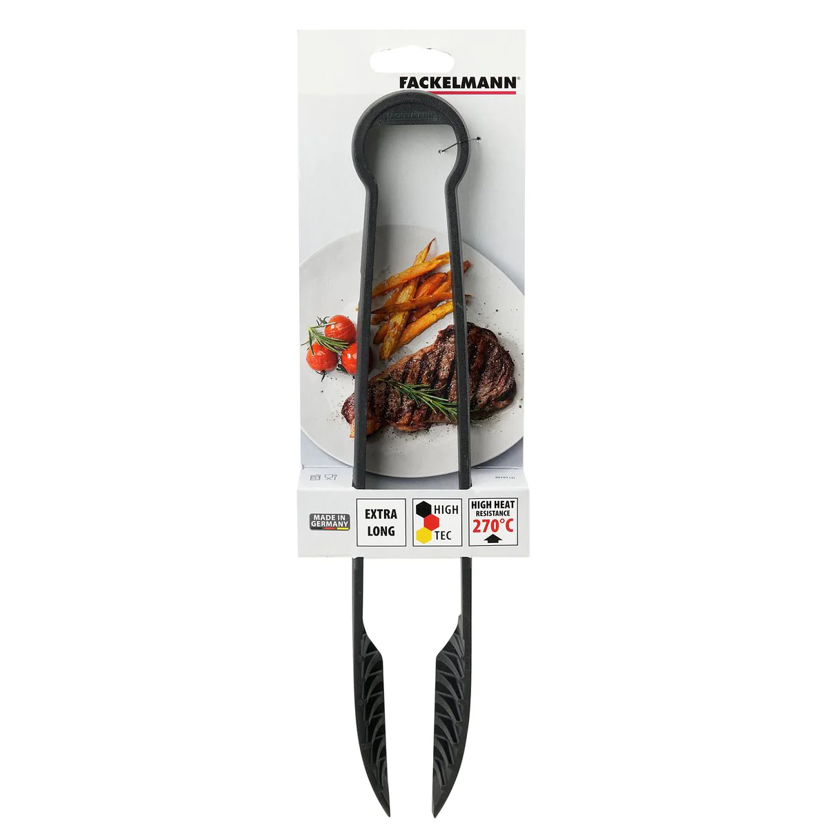 Pince à barbecue multifonction en plastique 32,5 cm Barbecue Fackelman