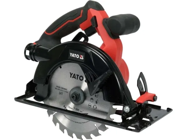 YATO rundsav 18V 185mm børsteløs motor 1x3.0Ah