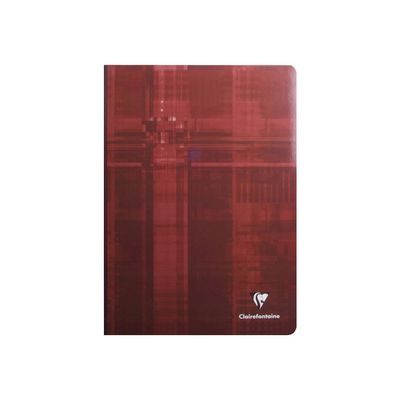 Clairefontaine - Cahier broché A4 (21x29,7 cm) - 192 pages - grands carreaux (Seyes) - disponible dans différentes couleurs