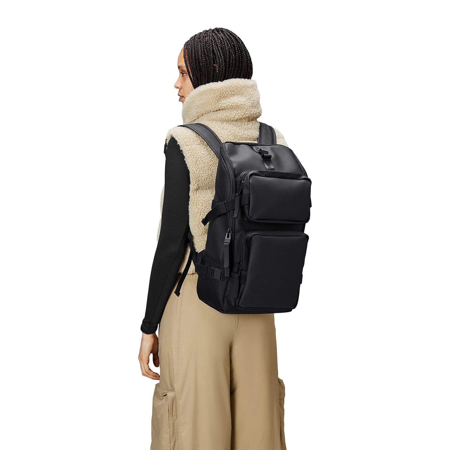 Rains Trail Cargo Backpack W3 black